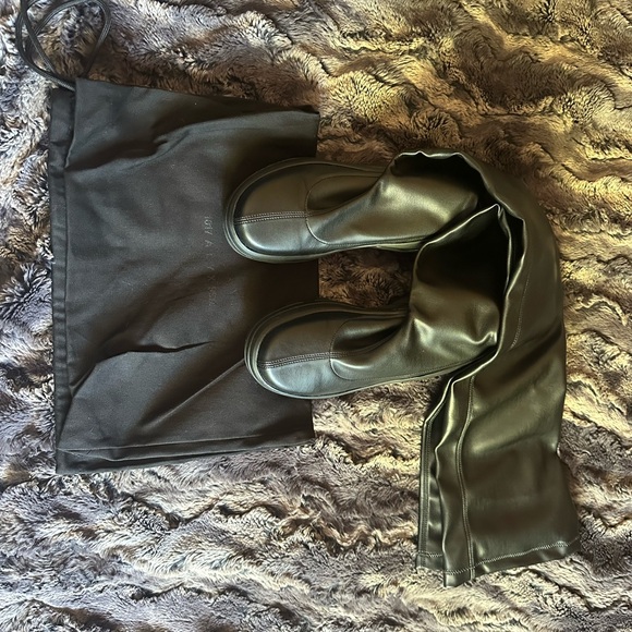 1017 ALYX 9SM Black Fixed Sole Thigh-High Boots never worn! - Picture 5 of 7